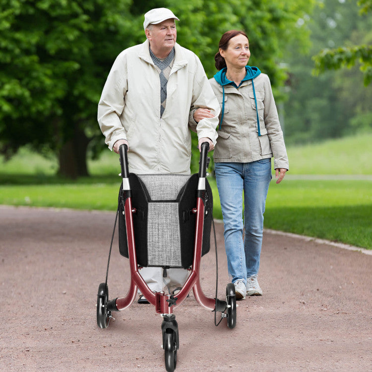 3-Wheel Rolling Walker with Adjustable Handle