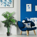 5.5 Feet Artificial Ficus Silk Tree with Wood Trunks