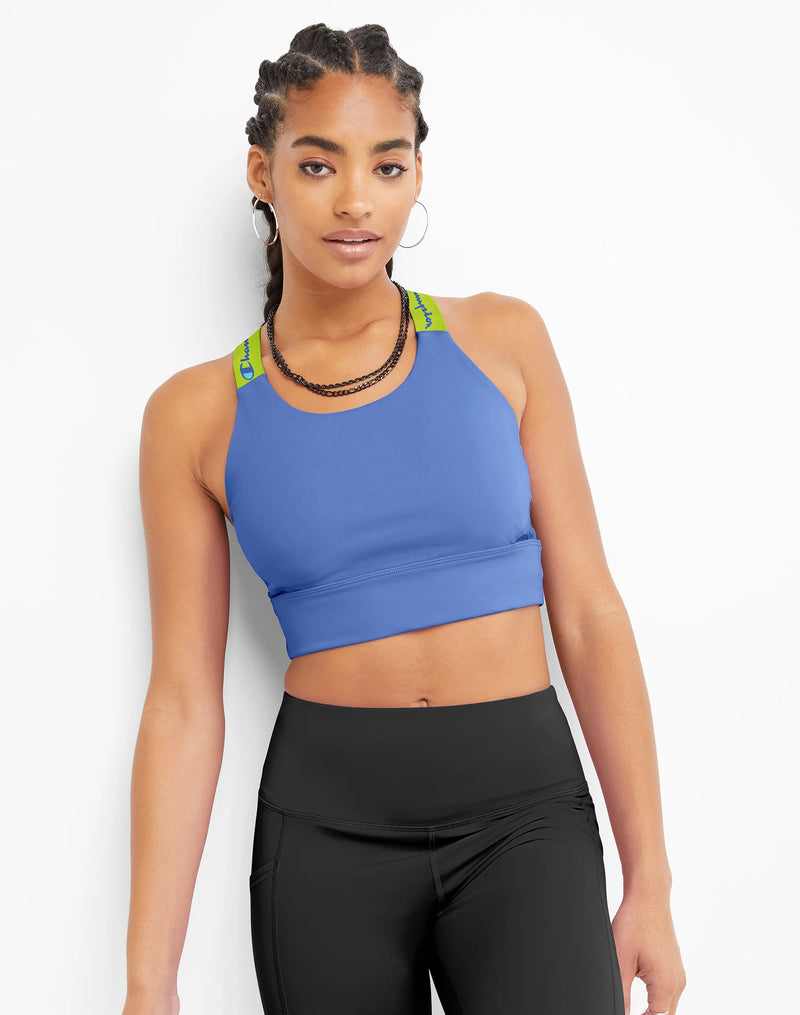 Absolute Crop Top, Classic Script Straps