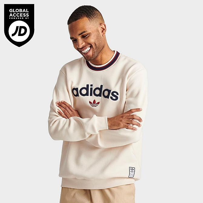 MEN'S ADIDAS ORIGINALS COLLEGIATE CREWNECK SWEATSHIRT