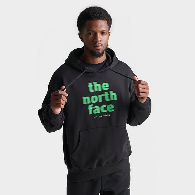 MEN'S THE NORTH FACE NSE GLITCHED GRAPHIC HOODIE
