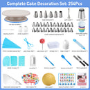 Uarter 254 Pcs Cake Decorating Supplies Cake Decorating Kit Cake Baking Set