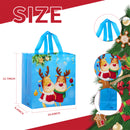 LONGRV 12Pack Christmas Gift Bags Large Christmas Gift Bags with Handles Reusable Gift Bag