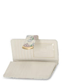 Time and Tru Women's Alexandra Slim Tab Vinyl Wallet, Floral Print