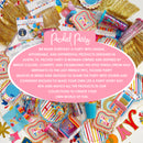 Packed Party 'Spell It Out' Customizable Letter Board Cake Topper, Birthday Cake Decoration