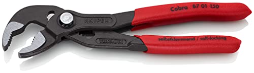 Cobra Water Pump Pliers (8701150), 6-Inch,Red