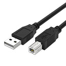 Storel Printer USB Cable Cord 10 Feet Compatible with Epson EcoTank ET-4760,ET-3760,ET-3710,ET-2760,ET-2720,ET-15000,EcoTank Pro ET-5880,ET-5850,ET-5800,ET-16650,ET-16600,ET-M1170,ET-M2170, ET-M3170
