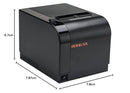 Rongta Thermal Receipt Printer, 80mm Receipt Printers, Thermal Pos Printer with Auto Cutter Support Cash Drawer,USB Serial Ethernet Support ESC/POS, Compatible with Windows/Mac/Linux
