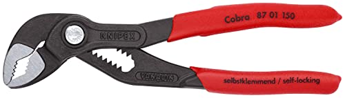 Cobra Water Pump Pliers (8701150), 6-Inch,Red