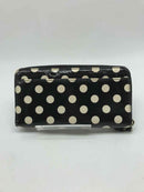 Pre-Owned Kate Spade Black Polka Dot Wallet Bi-Fold Wallet