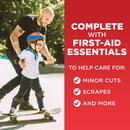Johnson & Johnson All-Purpose Portable Compact First Aid Kit, 160 pc