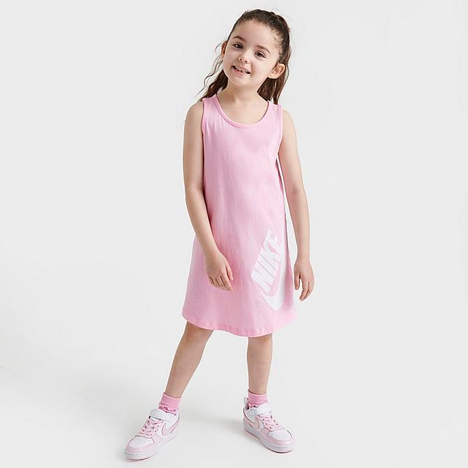 GIRLS' LITTLE KIDS' NIKE FUTURA TANK DRESS