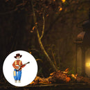 POINTERTECK Funny Animated Dueling Banjo Skeletons Halloween Animated Banjo Skeletons Animated Halloween Decorations