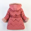 Winter Thicken Kids Jackets For Girls Coats Warm Girl Jackets Jackets Hooded Outerwear Infant 3 4 5 6 7 8Yrs Children Clothes
