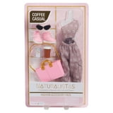 Naturalistas Fashion Pack Coffee Casual 7-Piece Outfit and Accessories Set