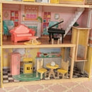 KidKraft Lola Mansion Wooden Dollhouse with 30 Accessories, Ages 4 & up