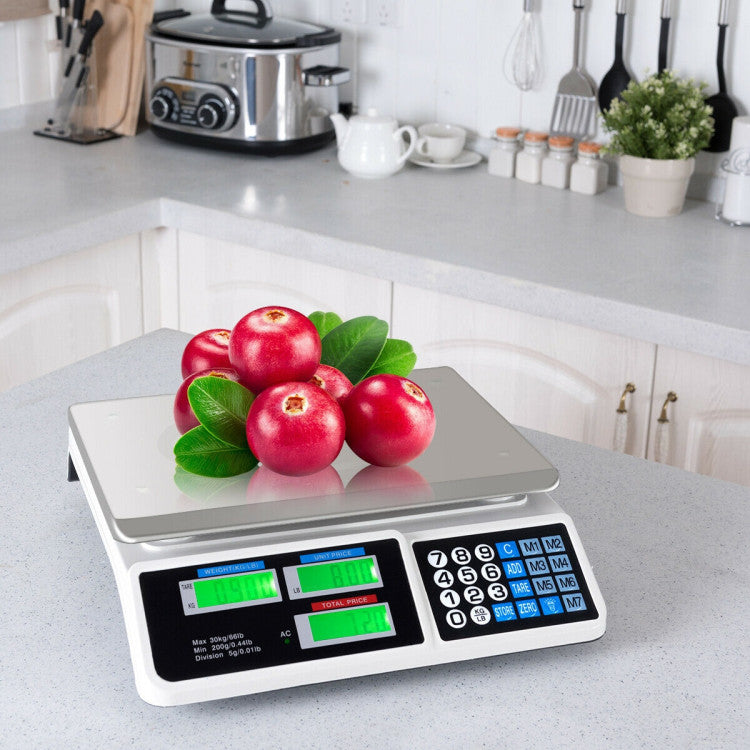 66 lbs Digital Weight Food Count Scale