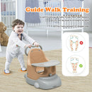 6-in-1 Convertible Baby Booster Seat with Tray Wheels