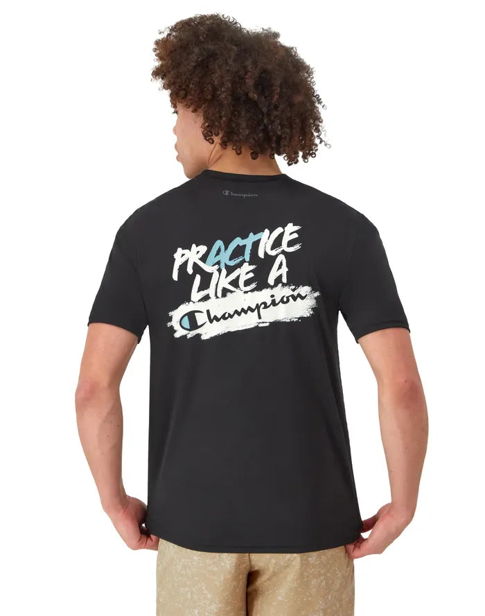 Graphic Sport T-Shirt, Moisture Wicking, Anti Odor, Practice Like A Champion