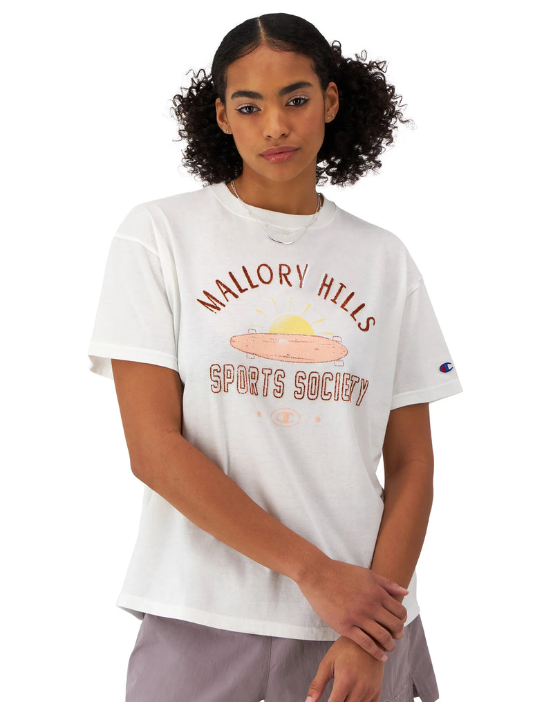 Jersey Graphic T-Shirt, Mallory Hills Sports Society Graphic