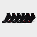 LITTLE KIDS' JORDAN ANKLE SOCKS (6-PACK)