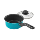 Mainstays 7 Piece Non-Stick Cookware Set Teal