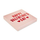 Valentine's Day Red & Pink Checkerboard Gift Box, by Way To Celebrate