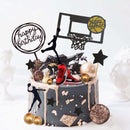 Basketball Cake Topper, 19pcs Basketball Cake Toppers For Boys Men With Sneaker Ball