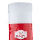 Christmas White Color Artificial Snow Cover Blanket, 0.36lbs, 15 in x 13 ft