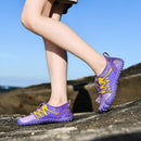 Stepedia Barefoot Water Shoes for Kids Boys Girls Quick Dry Aqua Socks for Beach Swim Pool (Purple)