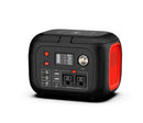 Portable Power Station 300W Power Bank with AC Outlet 228Wh Solar Generator with LED Light Portable Generators 9 Outputs Battery Backup Power Supply for Outdoor Camping Travel Emergency