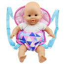 Amerteer Baby Doll Carrier Backpack Doll Accessories Front and Back Handmade Carrier