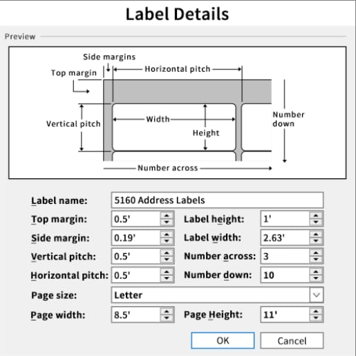 1" x 2-5/8" Address Labels 900 labels sticker paper for Laser/Ink Jet Printer mailing labels 8.5"×11" white 30 per sheet