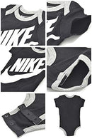 Nike baby 3 piece box set white pink graphic baby boy girl 0-6 months