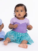 Baby Girls Ariel Cosplay Sweater Dress, Sizes 0/3M-6/9M