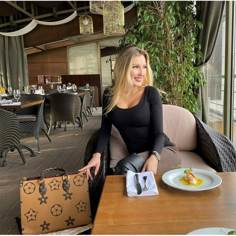 Mila Kate Top Handle Satchel Bags tote purse for Women | Women's Shoulder Purses and Handbags | Medium 13.5 X 10.3 X 5.5 Inches