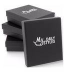 925 Sterling Silver Sideways White CZ Cross Link Chain Bracelet