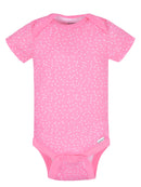 Onesies Brand Baby Girl Short Sleeve Onesies Bodysuits, 8-Pack, Sizes Newborn-12M