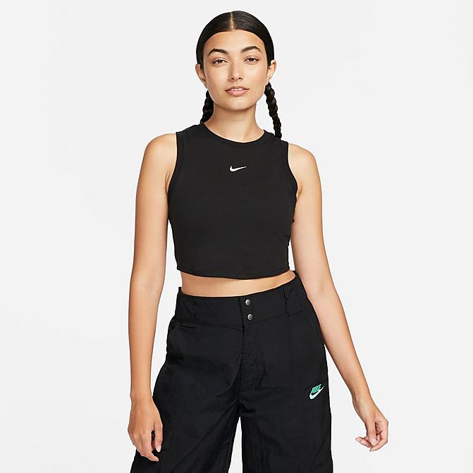 WOMEN'S NIKE SPORTSWEAR ESSENTIAL RIBBED CROPPED TANK TOP