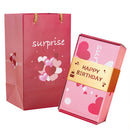 Happy Birthday Surprising Boxes Bouncing Red Envelope Gift Boxes for Family Friend Neighbor Gift