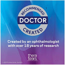 TheraTears Dry Eye Therapy Eye Drops for Dry Eyes, Preservative Free, 30 Vials, 2 Pack