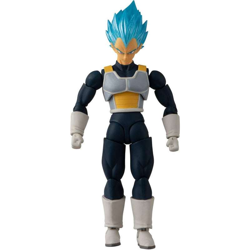 Bandai Namco - Dragon Ball Super - Super Saiyan Blue Vegeta, Dragon Ball Evolve 5" Action Figure