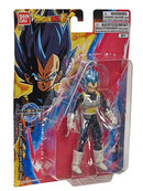 Bandai Namco - Dragon Ball Super - Super Saiyan Blue Vegeta, Dragon Ball Evolve 5" Action Figure