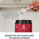Ancient Nutrition Advanced Hydrolyzed Collagen Peptides Powder Protein Lean with Probiotics and Vitamin C, Cinnamon, for Women & Men, Supports Healthy Weight Management & Muscle Building, 25 Servings