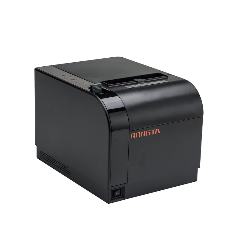 Rongta Thermal Receipt Printer, 80mm Receipt Printers, Thermal Pos Printer with Auto Cutter Support Cash Drawer,USB Serial Ethernet Support ESC/POS, Compatible with Windows/Mac/Linux