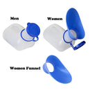 BGZLEU Unisex Potty Urinal for Car, Bedpans Pee Bottle with a Lid and Funnel, Old Man and Diabetes for Camping Outdoor Travel