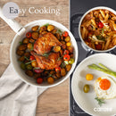 Carote Nonstick Cookware Sets, 16 Pcs Stainless Steel Non Stick Pots and Pans Set