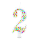 Great Value Birthday Party Candle, Number 2