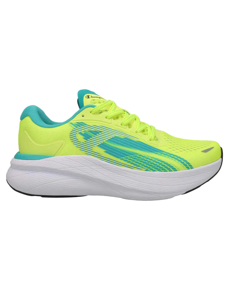 Champion Men's Acceleron Shoes Light Yellow/Teal