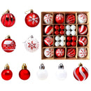 Christmas Ball, 42 pcs Christmas Ball Ornaments Set, Christmas Tree Decorations,